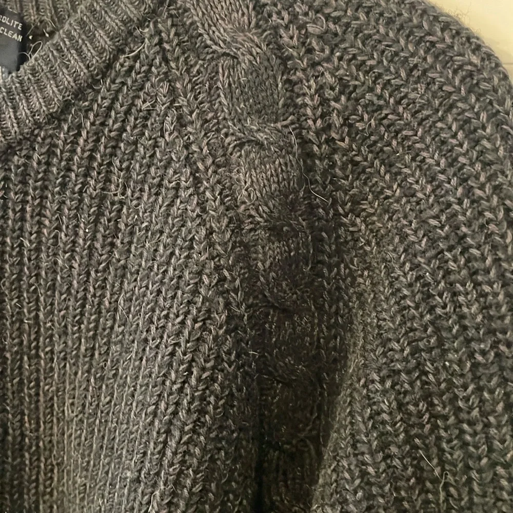 Woodstock by Bernard Vintage Wool Blend Rib Knit Sweater